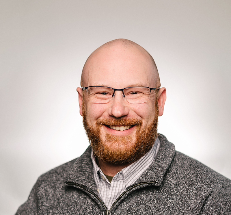 Chris Parmelee headshot on a white background